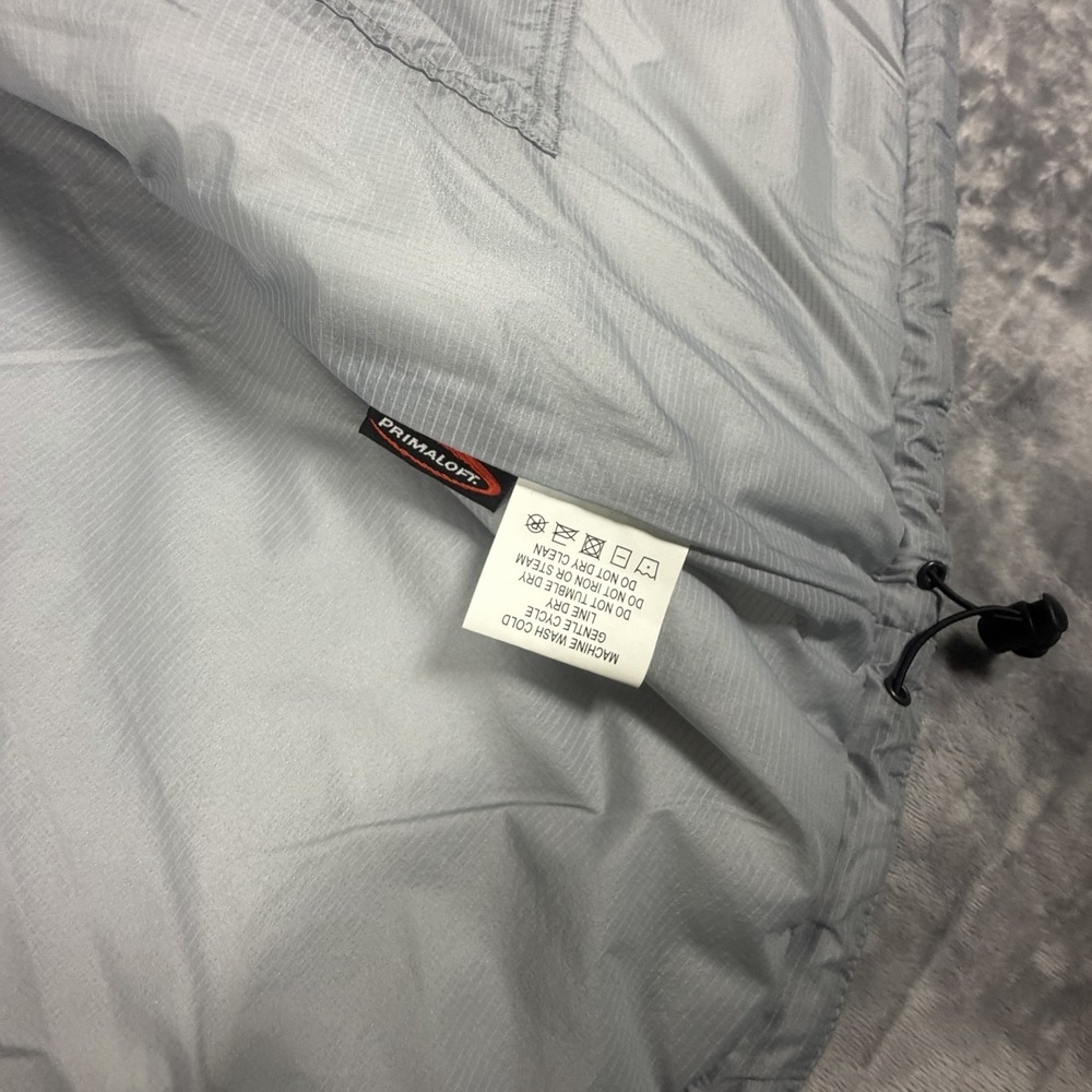 Filson Primaloft Puffer Vest Men's XL Gray Reversible Pockets Packable Outdoors - Picture 4 of 13